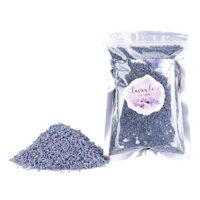 Culinary Dried Lavender Buds 4 Ounces Bag - Lavandula Dentata - Organic Premium Lavender Flower - Highland Grow By Lavande Sur Terre