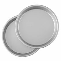 Wilton 2105-7908 Aluminum Performance Pans Set of 2 9-Inch Round Cake Set