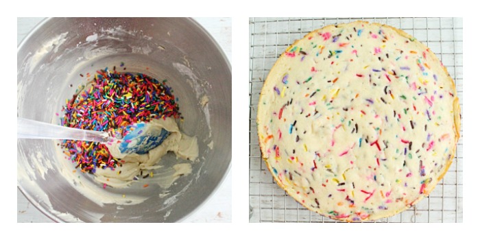 Funfetti Snack Cake: Big Green House #funfetti #cake #whitecake #sprinkles #partycake #snackcake