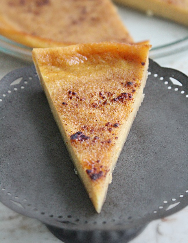 Crustless Custard Pie | Big Green House