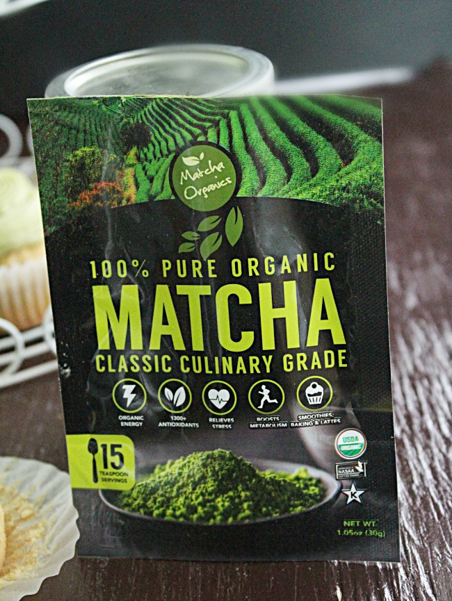 Buttermilk Cupcakes with Matcha Frosting | Big Green House #cupcakes #matcha #frosting #buttermilk #dessert