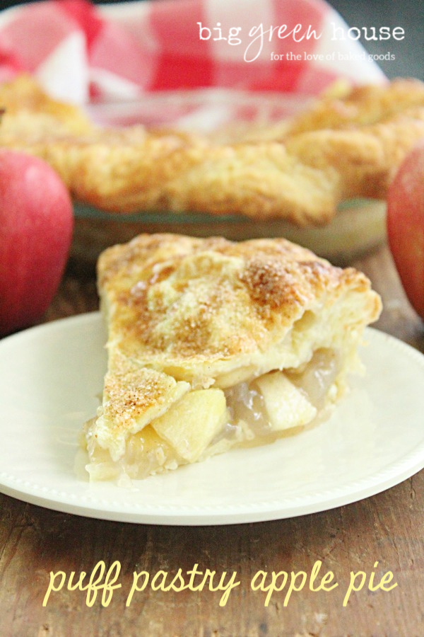 Puff Pastry Apple Pie : Big Green House #puffpastry #apple #pie #dessert #applepie