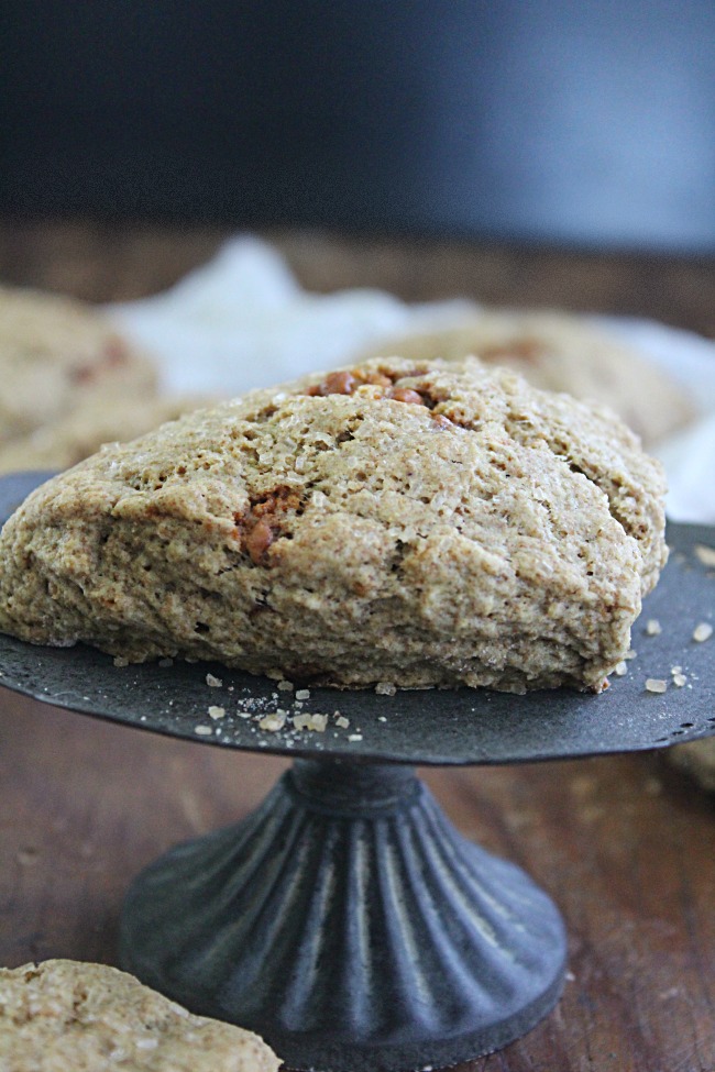 Whole Wheat Cinnamon Scones : Big Green House #cinnamon #wholewheat #scones