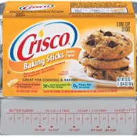 Crisco Baking Sticks Butter Flavor All-Vegetable Shortening, 20 Ounce
