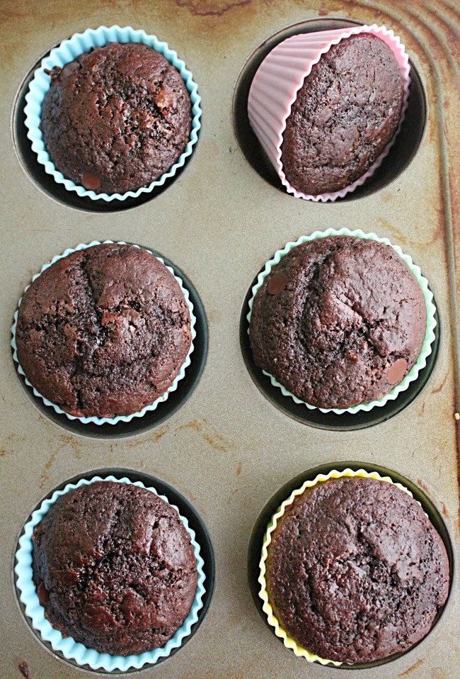 Double Chocolate Muffins | Big Green House #doublechocolate #chocolate #muffins