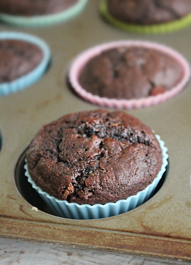 Double Chocolate Muffins | Big Green House #doublechocolate #chocolate #muffins