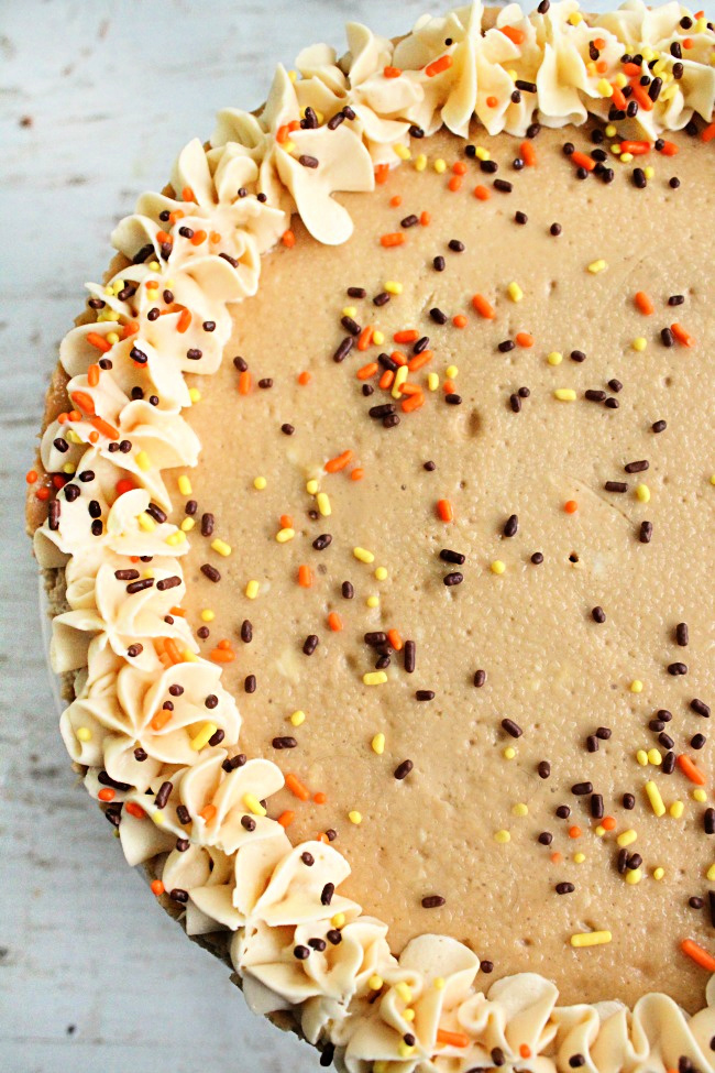 Dulce De Leche Buttermilk Cheesecake- Big Green House #dulcedeleche #cheesecake #caramel #buttermilk #dessert