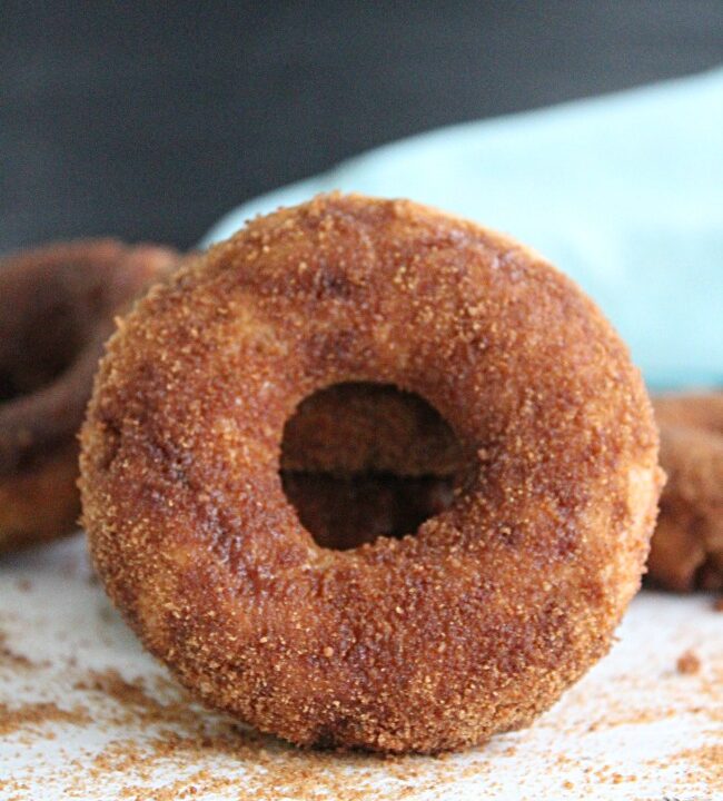 Baked Greek Yogurt Doughnuts -No Refined Sugar : Big Green House #donuts #doughnuts #greekyogurt #norefinedsugar #baked