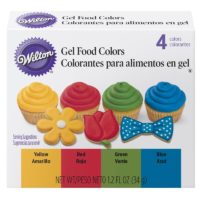 4 Piece Gel Food Coloring