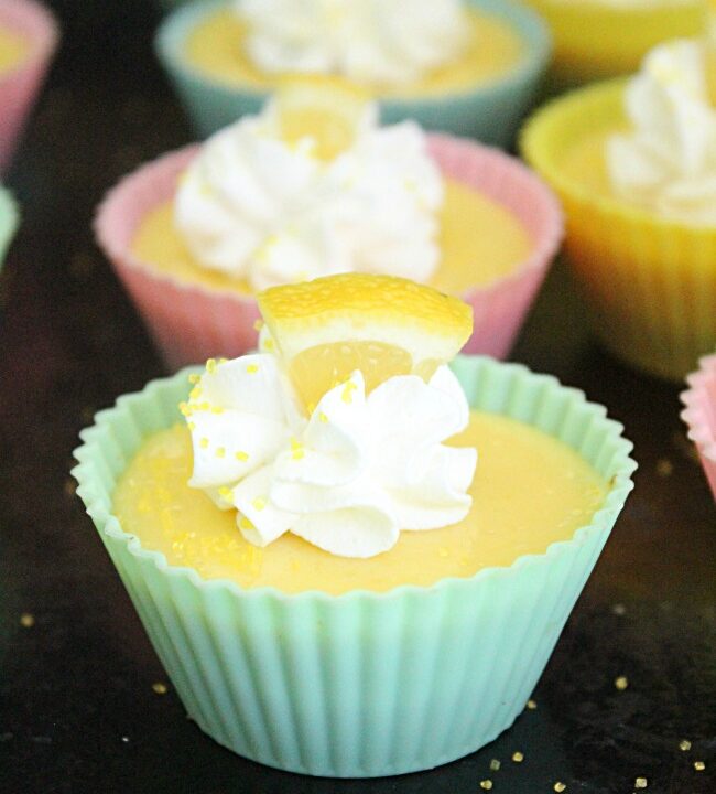 Mini Lemon Pies- Big Green House #lemon #pies #mini #dessert #lemonpie