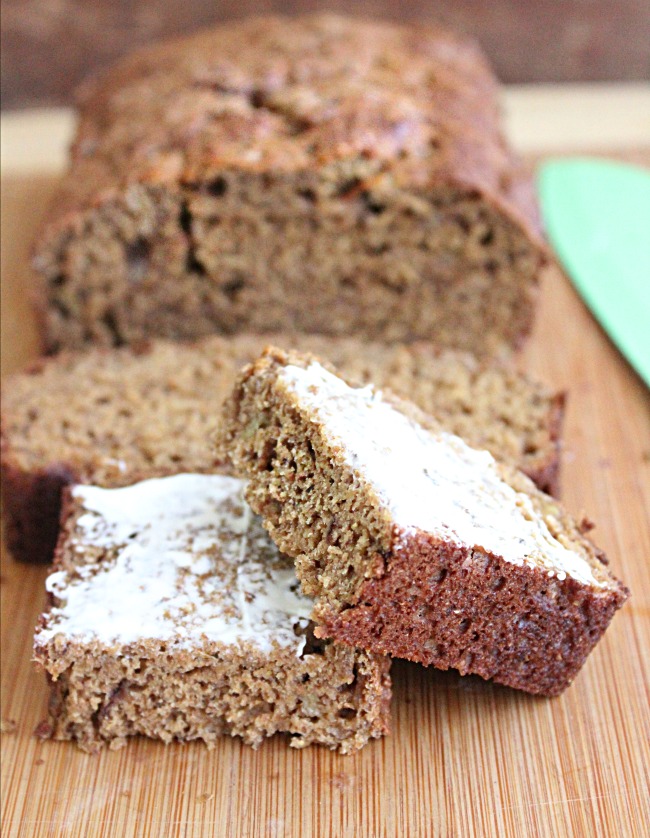 Yogurt Banana Bread- Big Green House #bananabread #yogurt #banana #bread