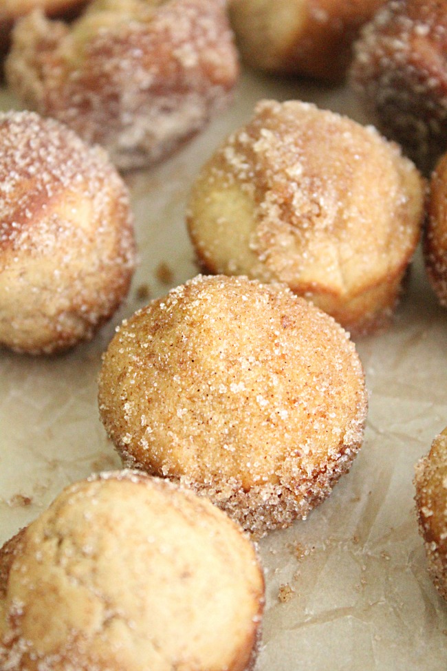Mini Cinnamon Sugar Doughnut Muffins- Big Green House #biggreenhouseblog #cinnamon #sugar #cinnamonsugar #doughnut #muffins #minimuffins