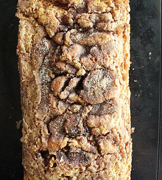 Cinnamon Sugar Quick Bread- Big Green House #biggreenhouseblog #cinnamonsugar #quickbread