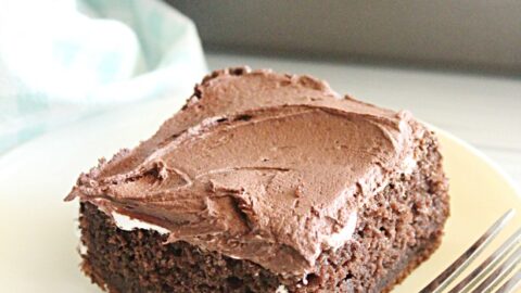 Marshmallow Fluff Chocolate Cake