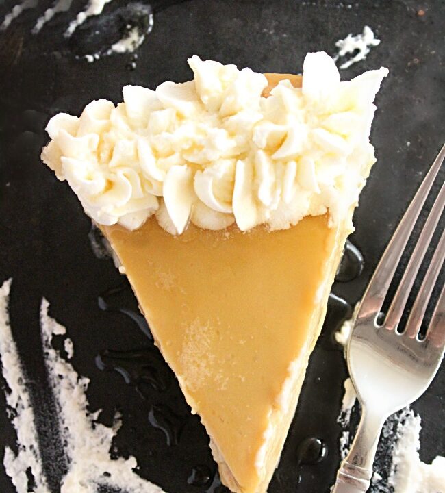 Maple Cream Pie- Big Green House #maplepie #biggreenhouseblog #maple #creampie #pie #dessert #maplecreampie