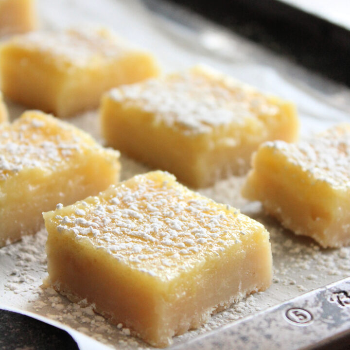Lemon Buttermilk Bars- Big Green House