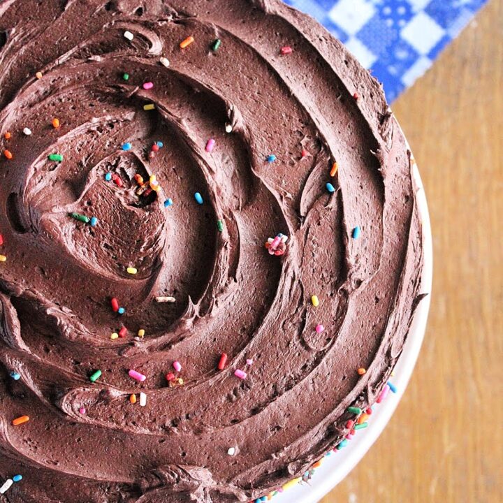 Dairy Free Chocolate Cake- Big Green House