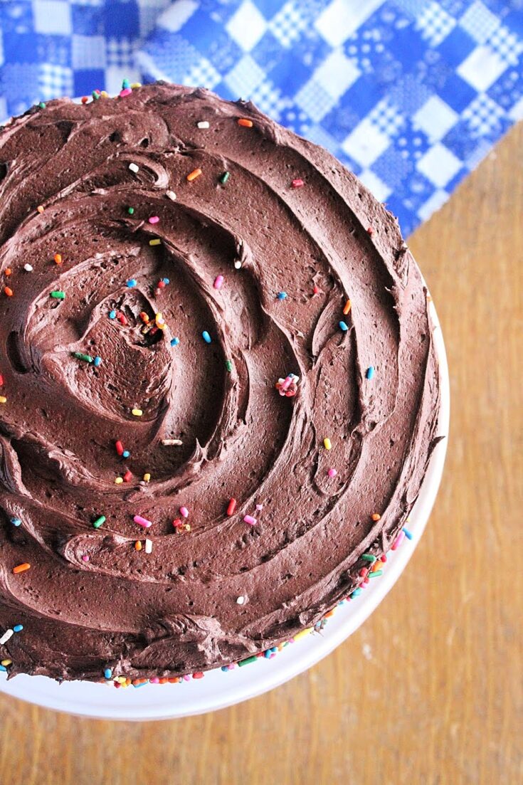 Dairy Free Chocolate Cake- Big Green House