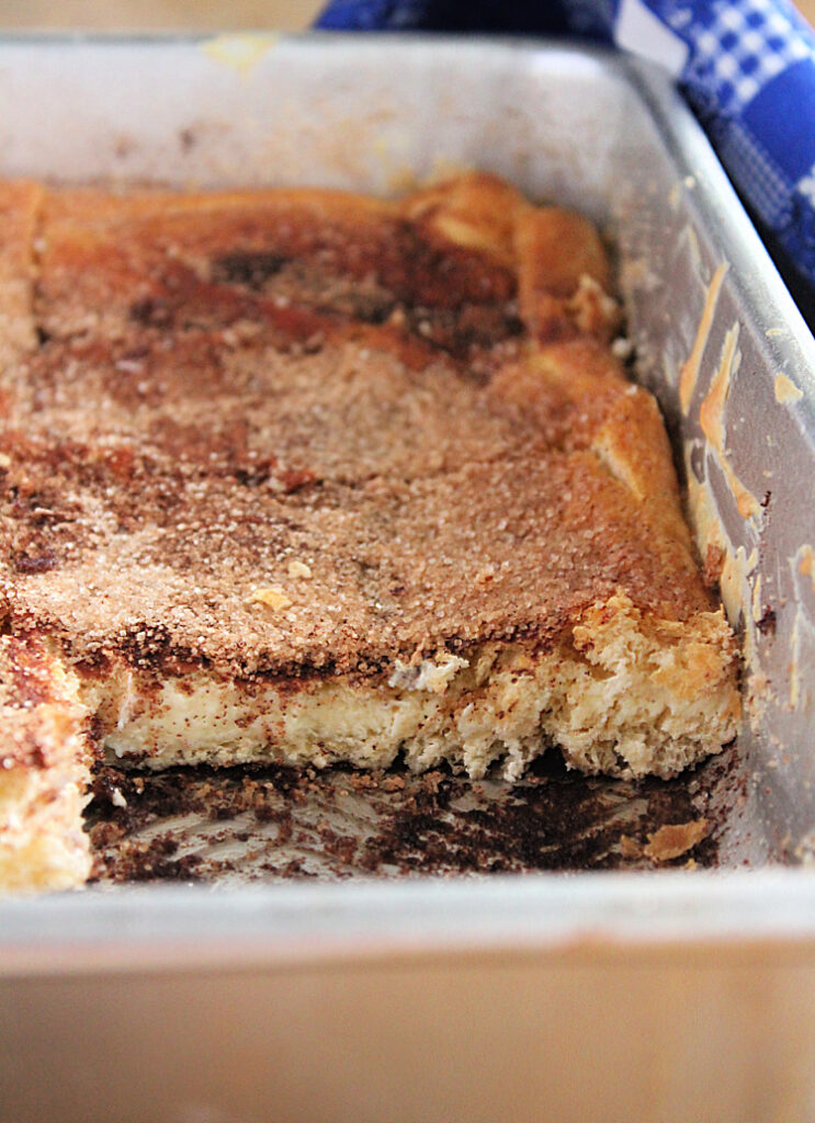 Cinnamon Cream Cheese Bars- Big Green House