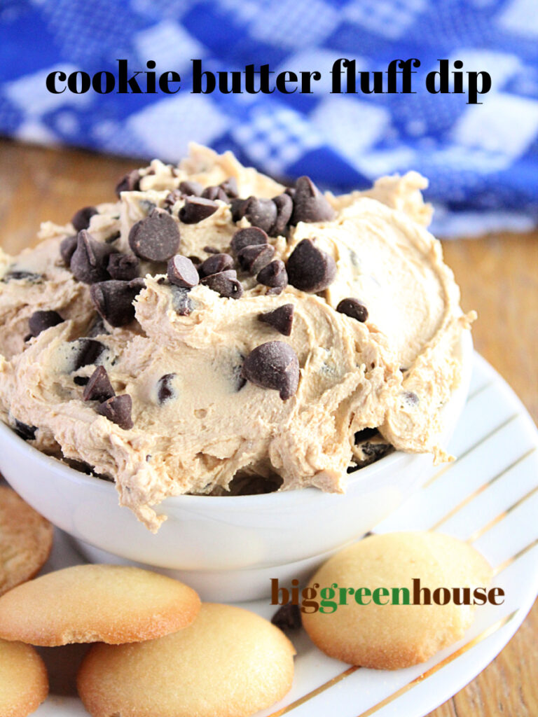 Cookie Butter Fluff Dip- Big Green House