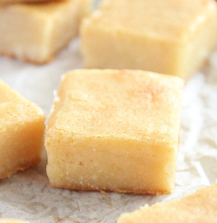 Lemon Curd Blondies- Big Green House