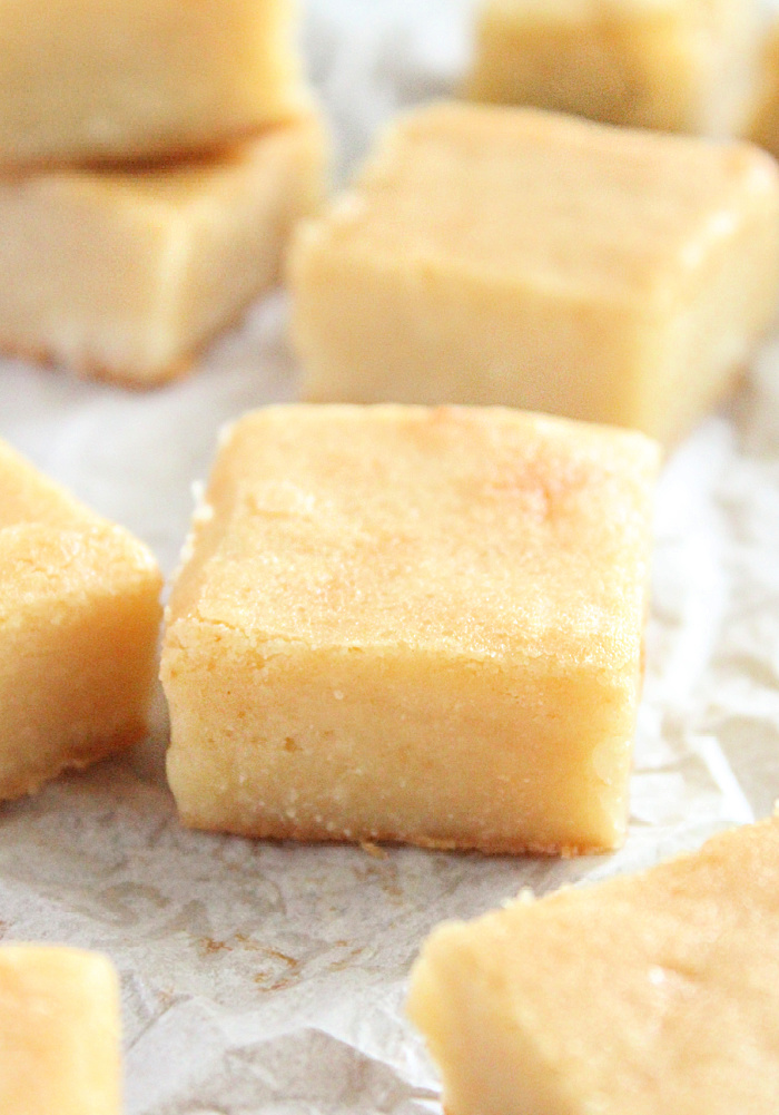 Lemon Curd Blondies- Big Green House