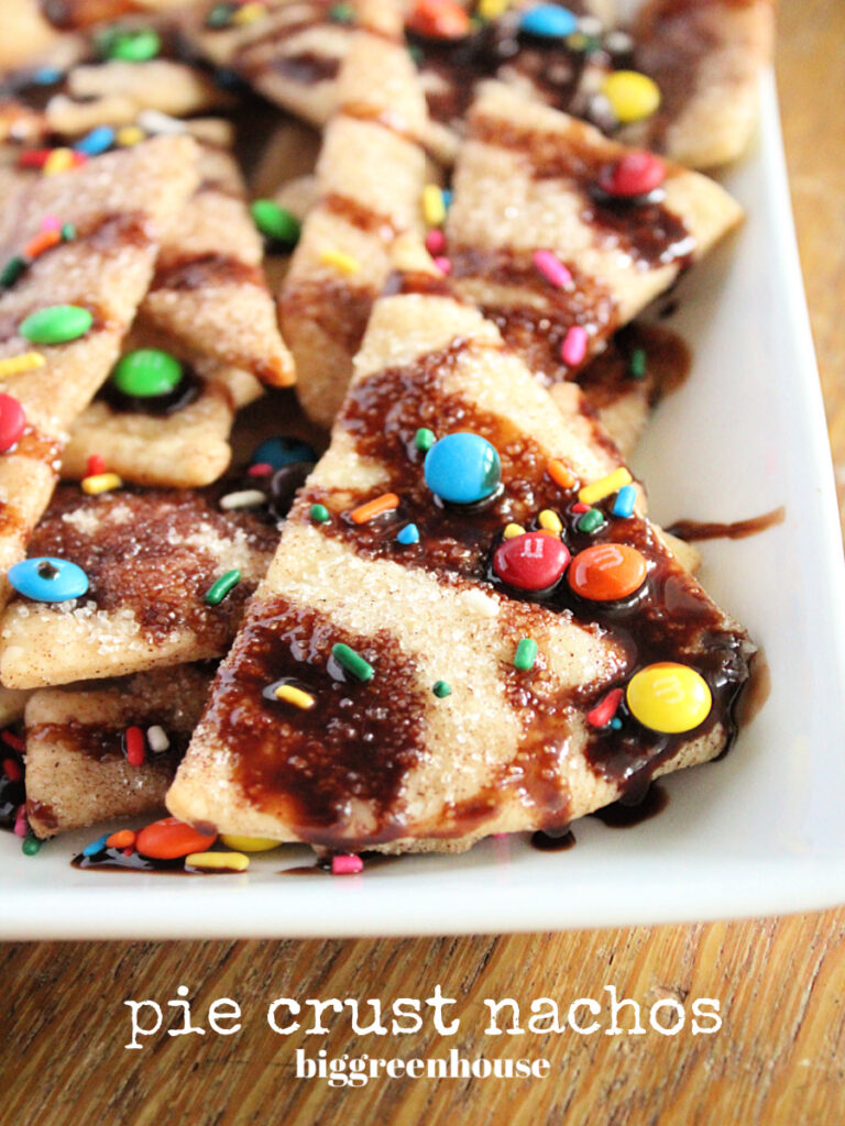 Pie Crust Nachos- Big Green House