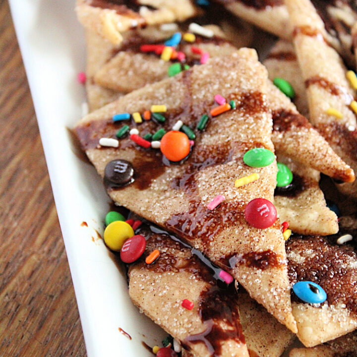 Pie Crust Nachos- Big Green House