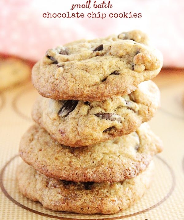 Small Batch Chocolate Chip Cookies- Big Green House