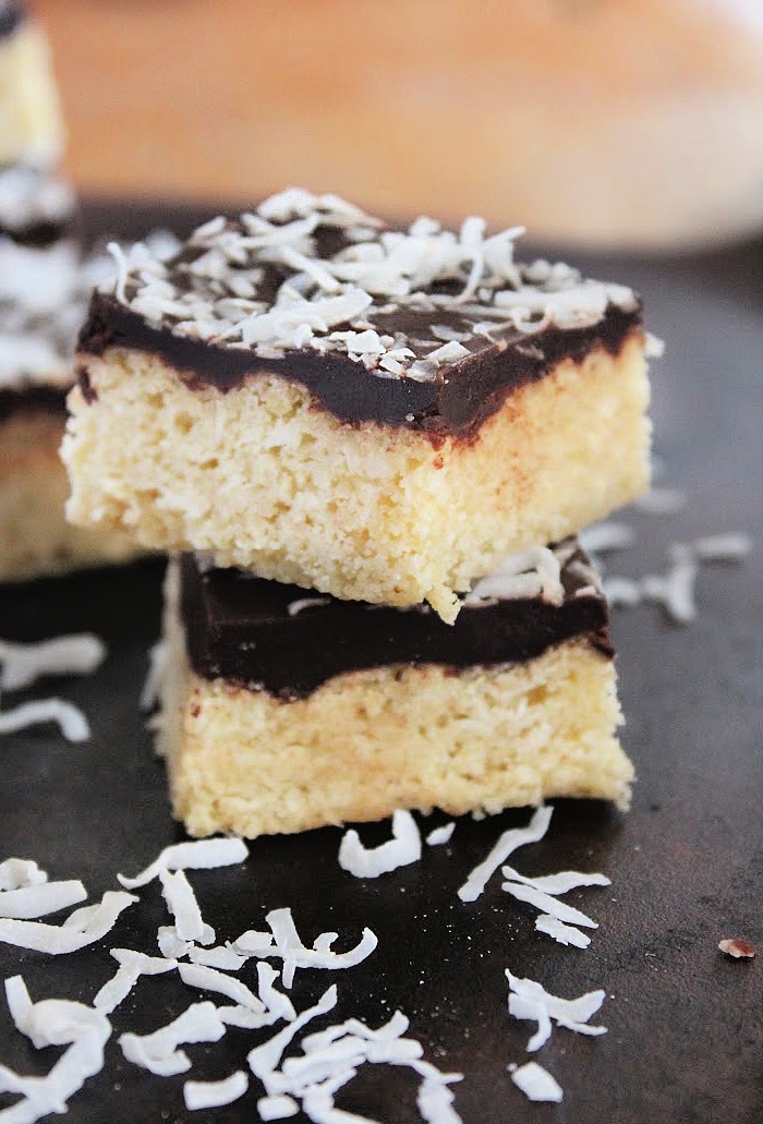 Chocolate Coconut Bars- Big Green House