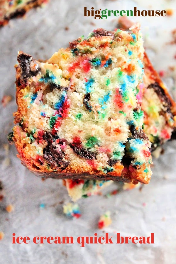 Ice Cream Quick Bread- Big Green House
