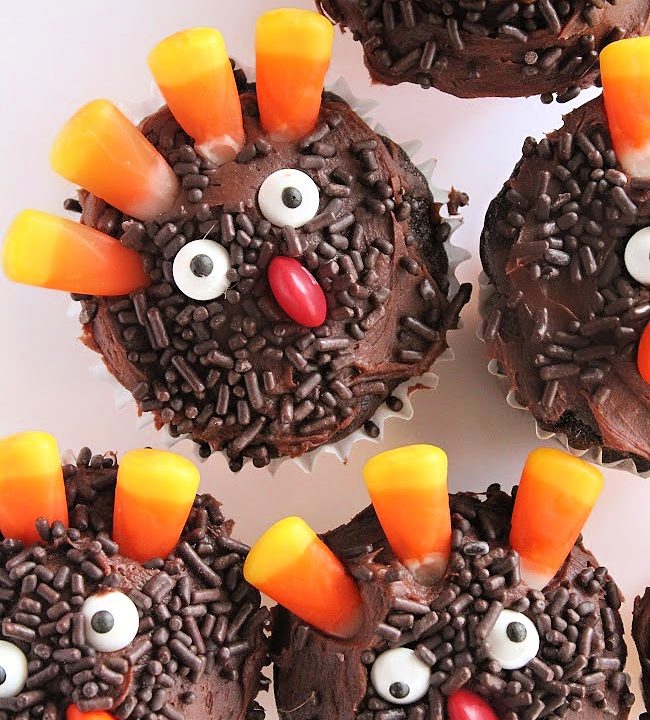 Turkey Cupcakes- Big Green House
