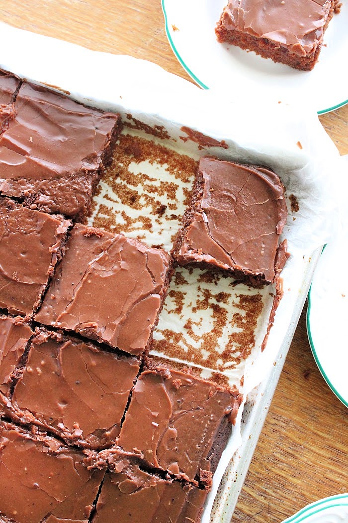 Texas Sheet Cake- Big Green House