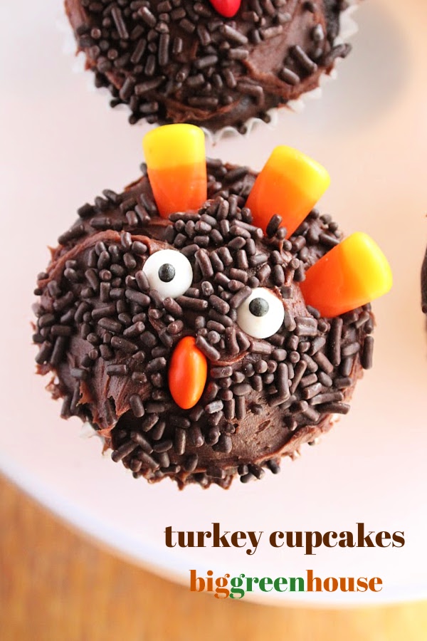 Turkey Cupcakes- Big Green House