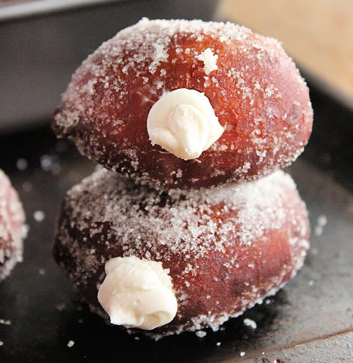 Cream Filled Sugar Doughnuts- Big Green House