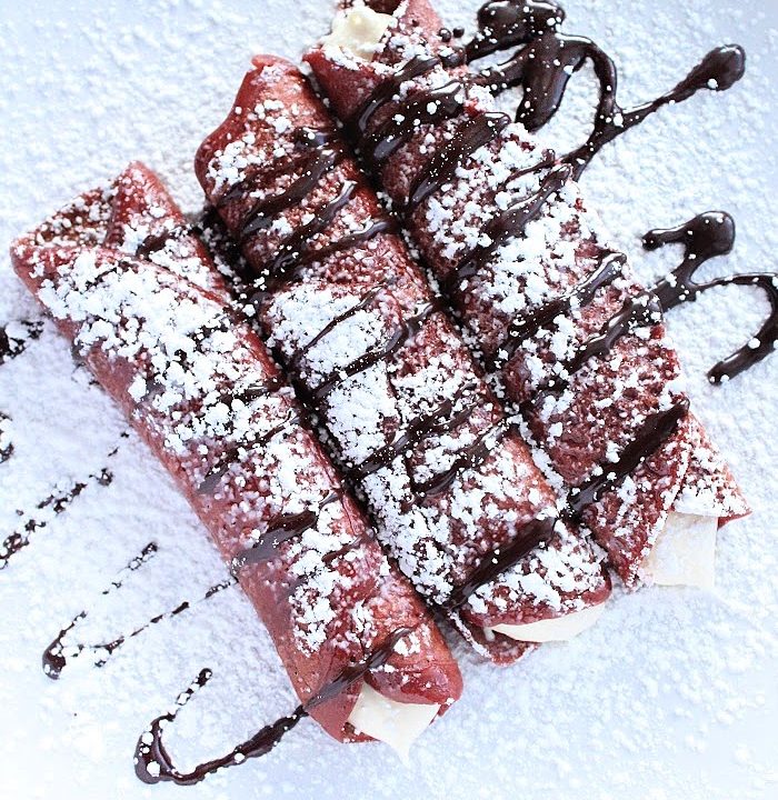 Red Velvet Crepes- Big Green House