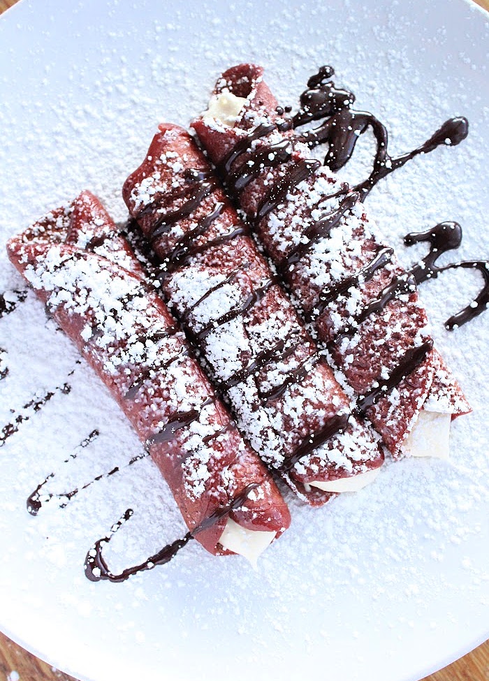Red Velvet Crepes- Big Green House