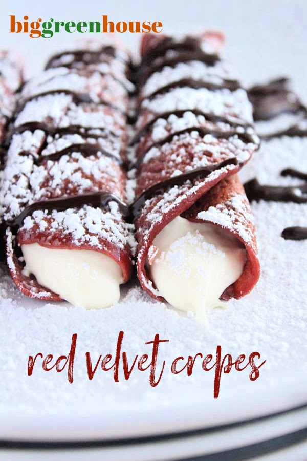Red Velvet Crepes- Big Green House