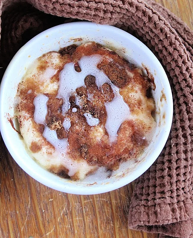 Single Serving Cinnamon Coffee Cake