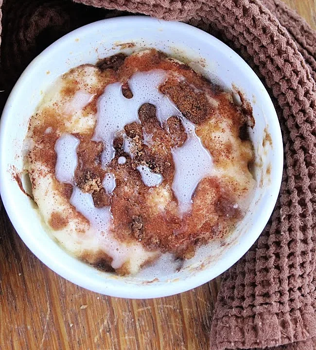 Single Serving Cinnamon Coffee Cake