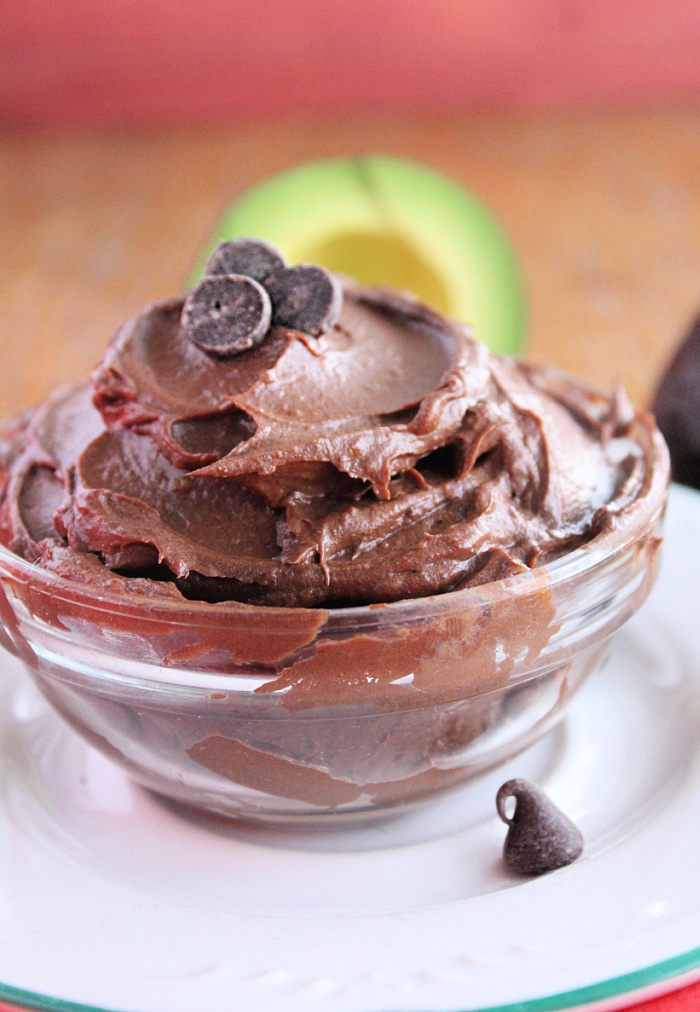 Dark Chocolate Avocado Mousse- Big Green House