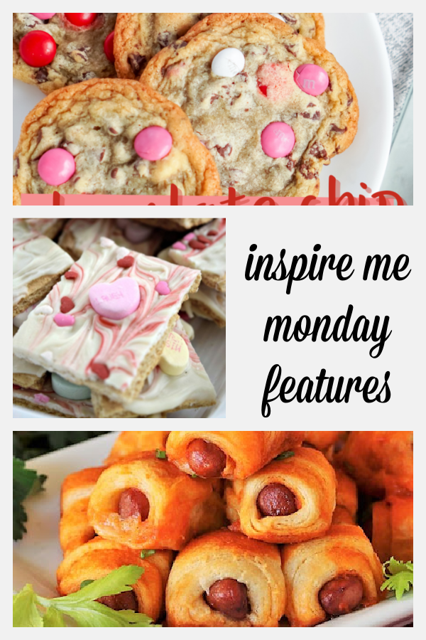 Valentine’s Day Cookies at Inspire Me Monday #357