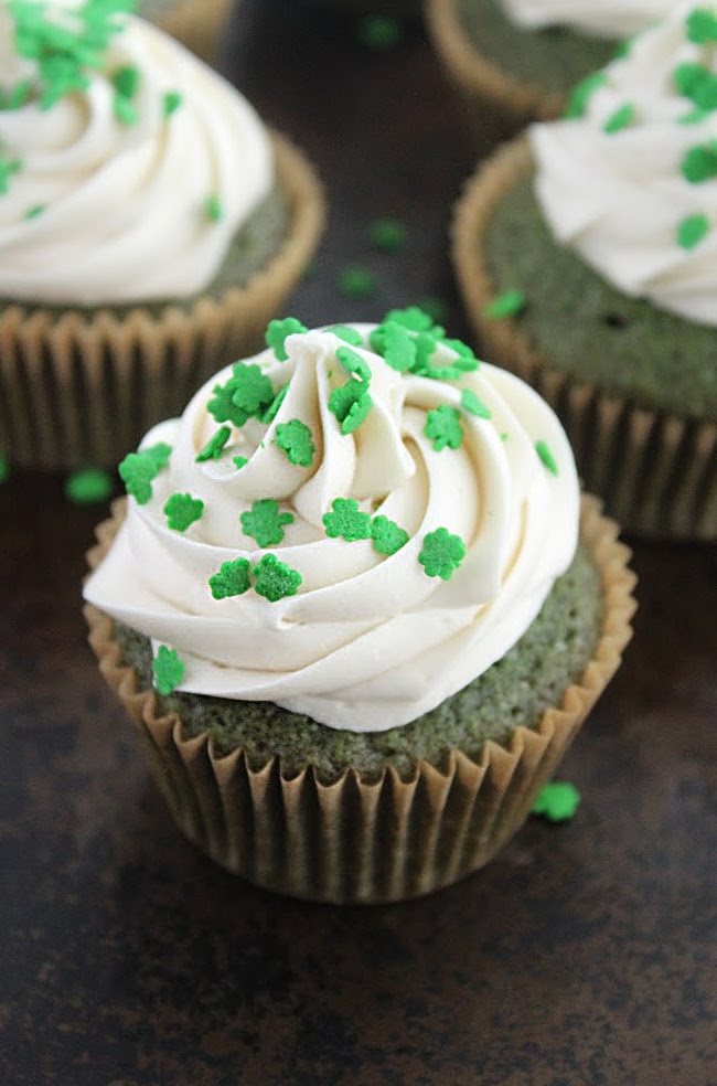 Green Velvet Cupcakes- Big Green House