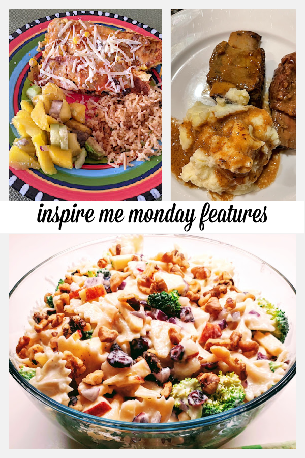 Chicken Enchiladas at Inspire Me Monday #361