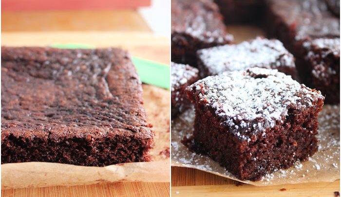 One Bowl Chocolate Snack Cake with Mint Avocado Frosting- Big Green House