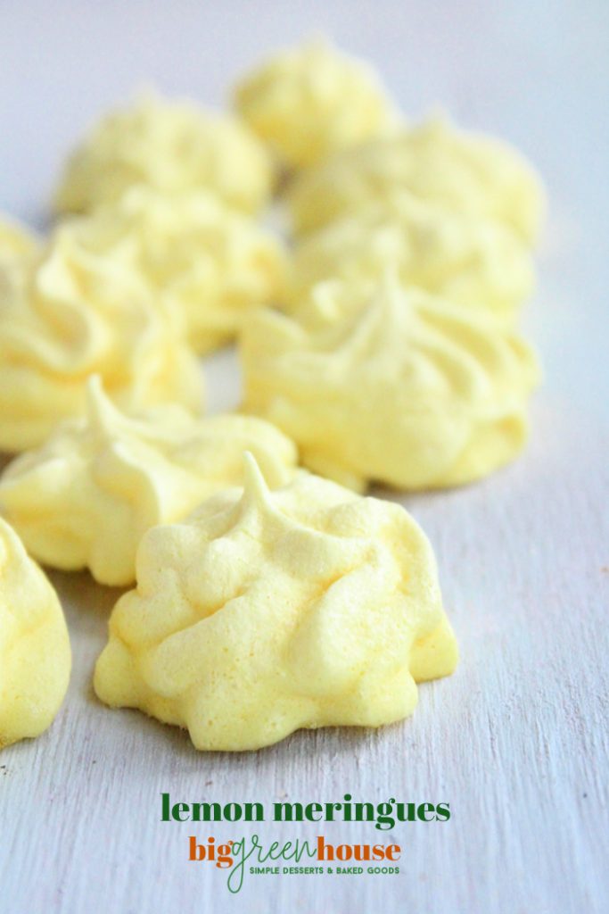 Lemon Meringues- Big Green House