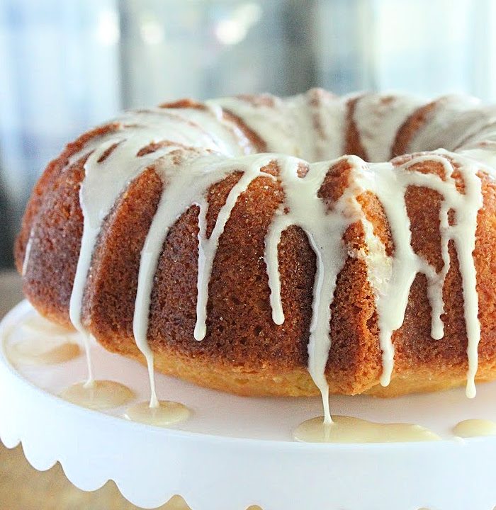 Lemon Glazed Bundt Cake- Big Green House