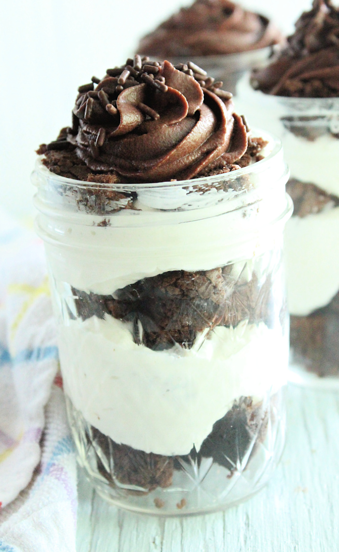 Brownie Parfaits- Big Green House