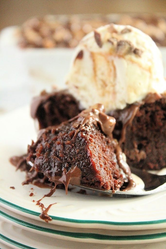 Chocolate Hazelnut Cake for Two