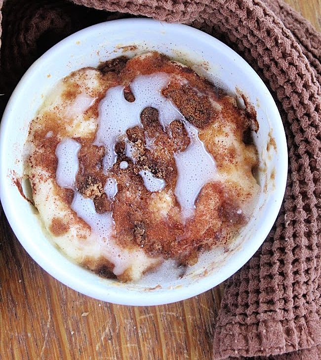 Single Serving Cinnamon Coffee Cake